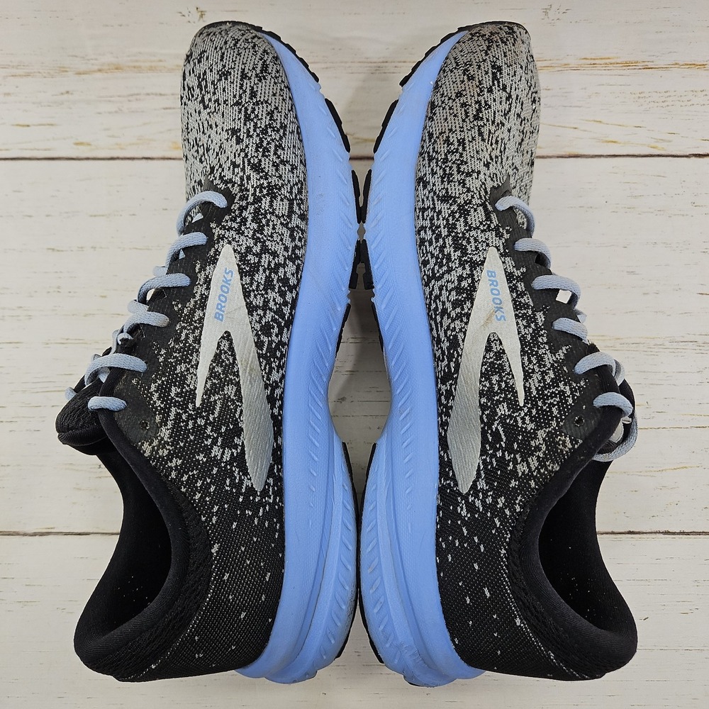 Brooks Launch 6 Womens 9.5 Blue Running Walking Athletic Comfort Sneakers Shoes - Picture 7 of 10